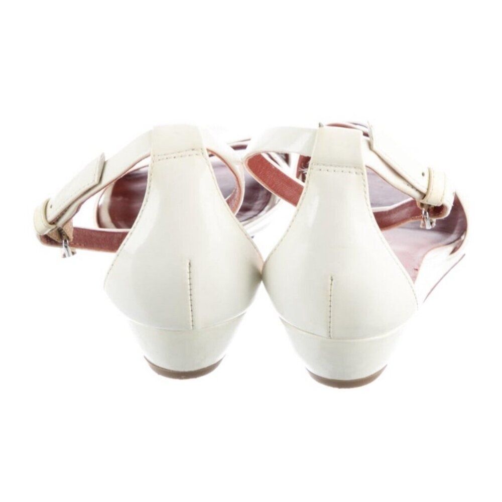 Marc Jacobs Authentic Solid White Patent Leather … - image 4